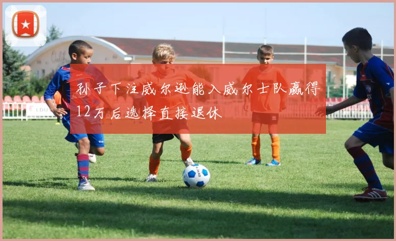 孙子下注威尔逊能入威尔士队赢得12万后选择直接退休